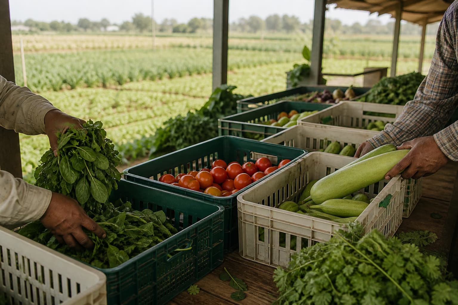 Cover for From Field to Door: What Careful Produce Handling Looks Like