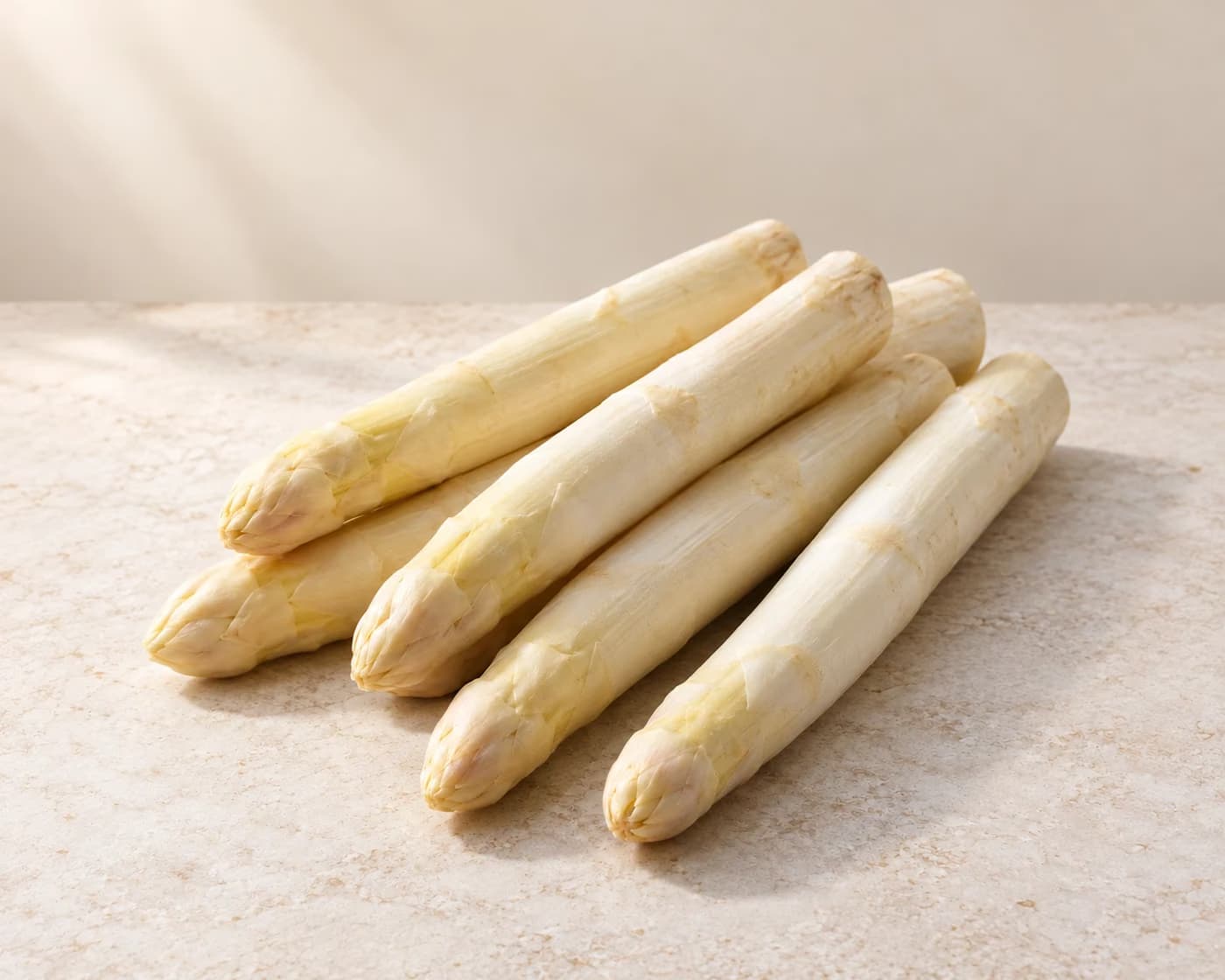 White Jumbo Asparagus — centered product view